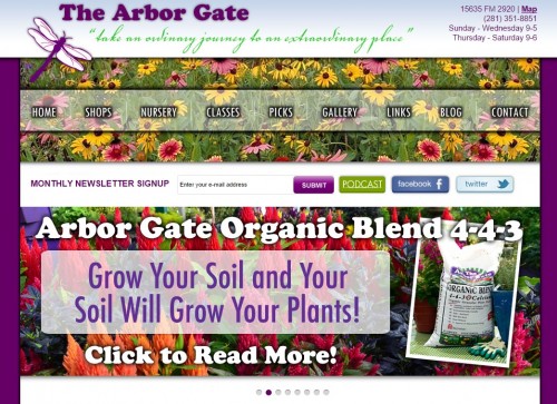 Arbor Gate website